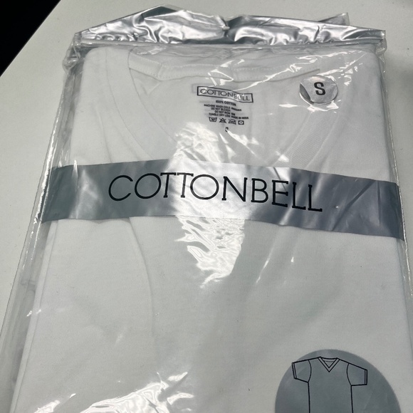 cotton bell Other - Cottonbell short sleeves t-shirt in white size S.